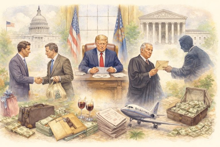 The Hidden Hands in Politics: Money, Blackmail, and Favors