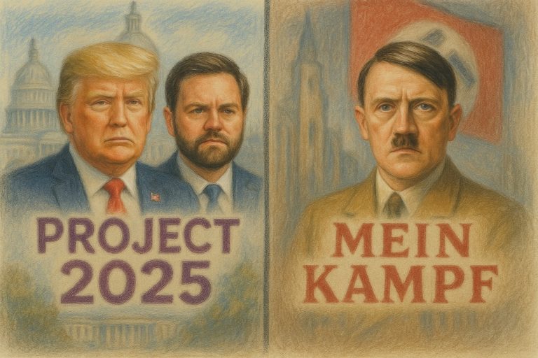 Project 2025: Similarities with Hitler’s Mein Kampf